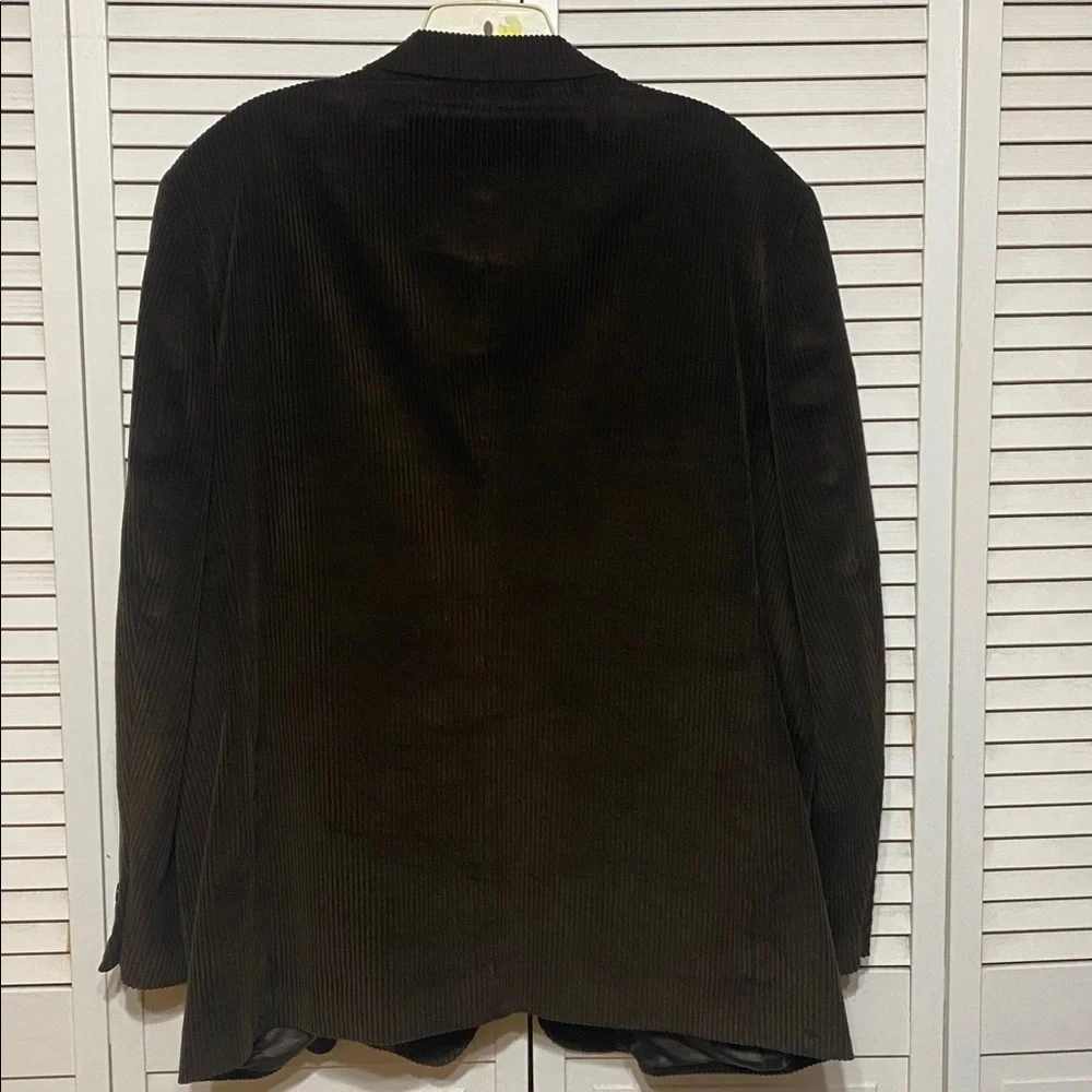 Metropolitan Man Brown Corduroy Blazer Size 36 L